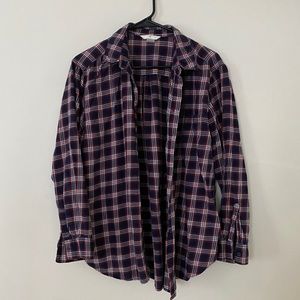 🛍 H&M plaid flannel